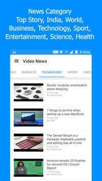 Video News screenshot 2