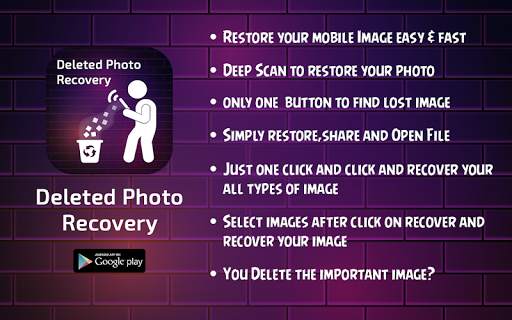 Deleted Photo Recovery - Restore Data screenshot 1