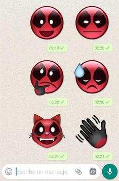 Deadpool stickers screenshot 3