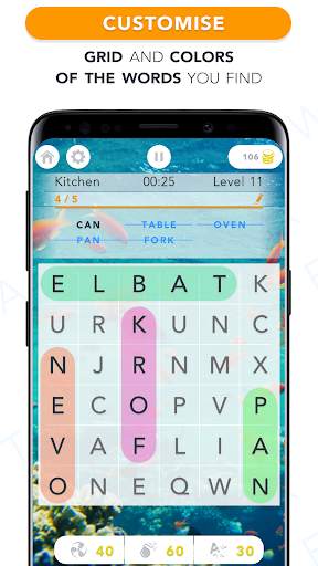 WordFind - Word Search Game скриншот 7
