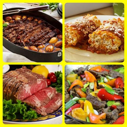 Beef Easy Recipes Offline App icon