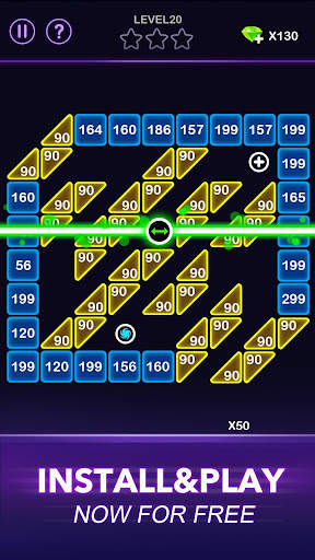 Bricks Block - Ball Crusher screenshot 3