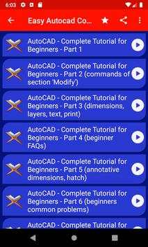 Easy Autocad Tutorial For Beginners screenshot 1