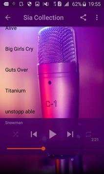 Sia Music Offline 2 تصوير الشاشة
