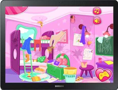 Home cleaning Girls Games screenshot 4
