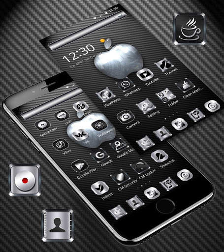 Theme Crystal Apple screenshot 2