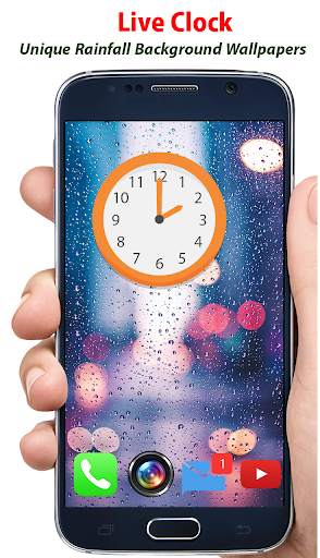 Night Clock Lock Screen, 3D Wallpapers Live 2019 screenshot 5