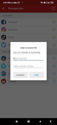 TubeMate free ad blocker browser screenshot 7