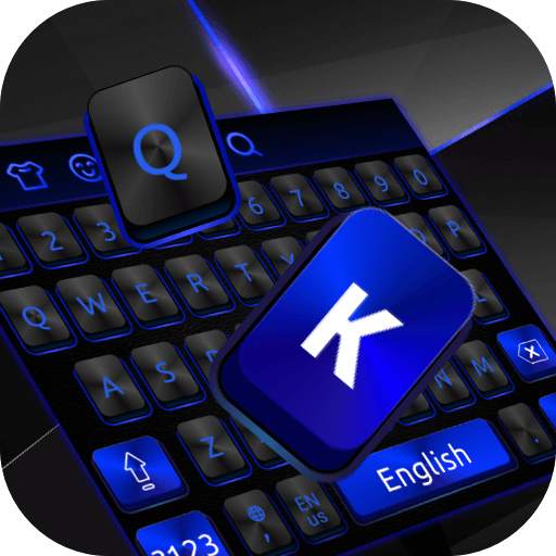 Black Blue Keyboard Theme 1.2.1