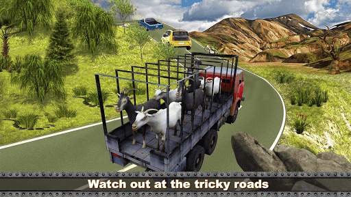 Farm Animal Transporter Truck Simulator 2017 screenshot 3