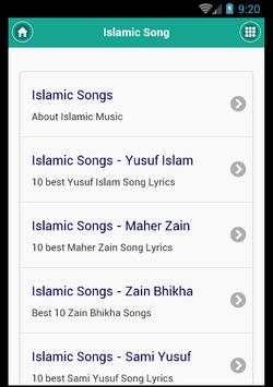 Islamic Song - Muslim Songs screenshot 1