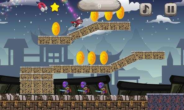Ninja Run Game - Ninja adventures screenshot 2