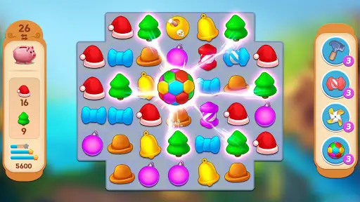 Christmas Journey - Match Candy screenshot 1