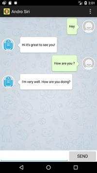 Andro Siri Chat скриншот 1