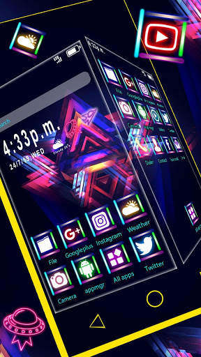 Neon, Color, Sign مشغل موضوعات 2019 خلفية اتش دي 3 تصوير الشاشة