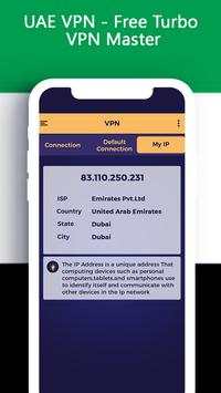 UAE VPN - Free Turbo VPN Master screenshot 4