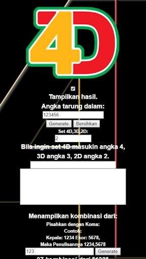 Togel 4D screenshot 5