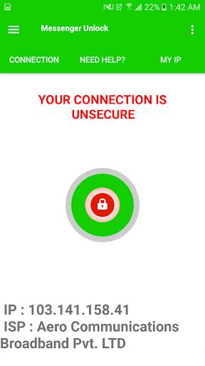 VPN Messenger Unlock screenshot 2
