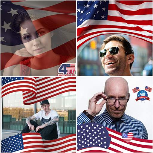USA Flag Photo Editor 😍 screenshot 1