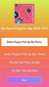 My Name Ringtone Maker - Call Ringtone Maker screenshot 3