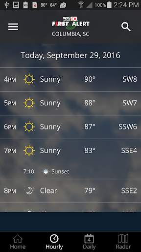 WIS News 10 FirstAlert Weather screenshot 4