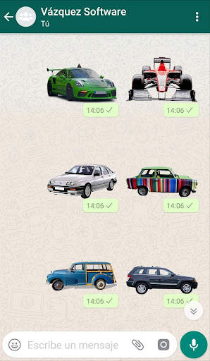 WASticker - Cars स्क्रीनशॉट 6