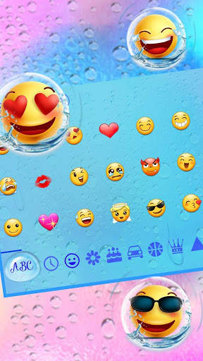 Colorful Water keyboard screenshot 3