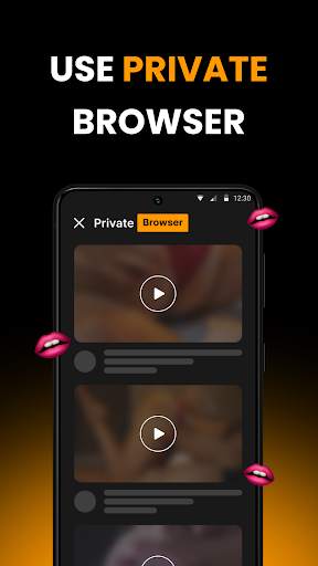 XCalc Browser and Hidden Vault screenshot 2