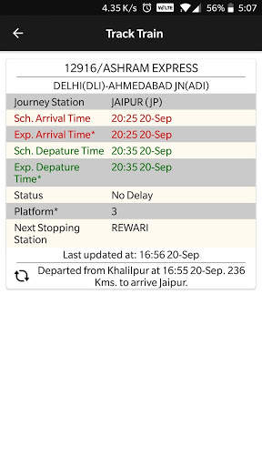 Jurny - Track Your Train Online, PNR Status mobile screenshot 5