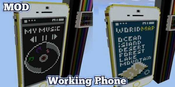 Working Phone Mod MCPE screenshot 3