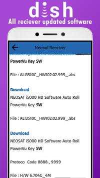 All Dish Receiver Software Downloader PowerVU Keys screenshot 2