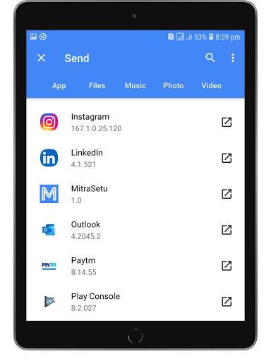 Indo Share- File Sharing App (Made In India). screenshot 8
