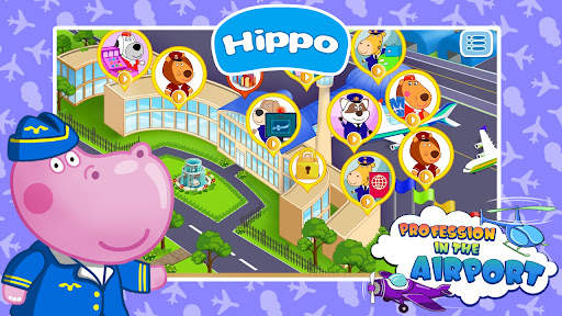 Hippo: Jogo no aeroporto screenshot 2