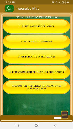 Integrales Mat screenshot 1