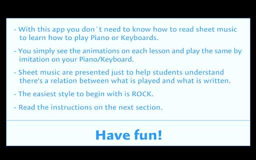 How to play a REAL PIANO: ROCK, BLUES, JAZZ, FUNK screenshot 2