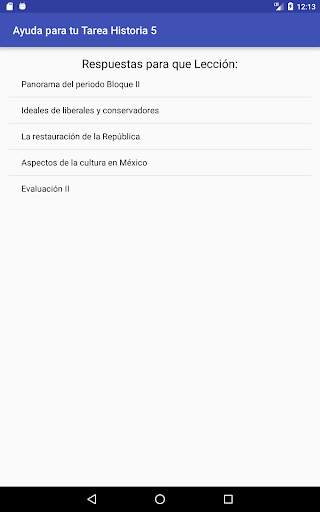 Ayuda para tu Tarea Historia 5 12 تصوير الشاشة