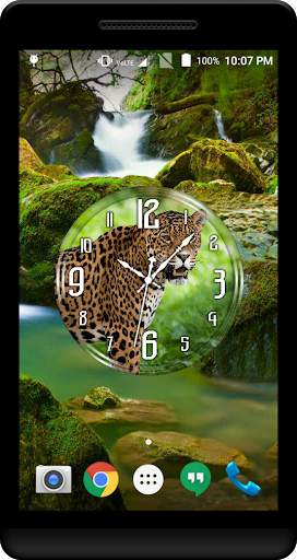 Jaguar Clock Live Wallpaper screenshot 3