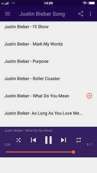 Justin Bieber Song Offline screenshot 3