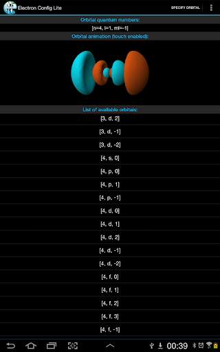 Electron Config Lite screenshot 13