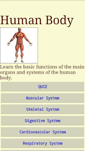 Human Body - Anatomy screenshot 1