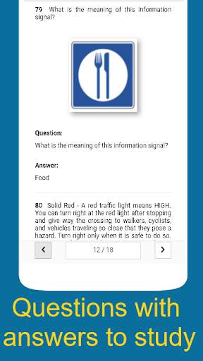 Practice driving test for CA screenshot 3
