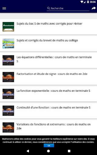 Maths : cours et exercices corrigés скриншот 3
