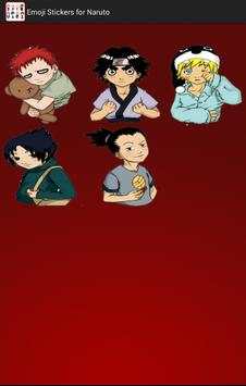 Emoji Stickers for Naruto screenshot 8