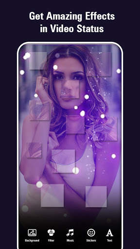 MBit Particle Lyrical Video Status Maker screenshot 4
