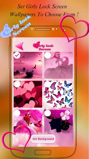 Girly Lock Screen screenshot 4