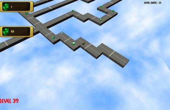 3D zigzag roll bola screenshot 4