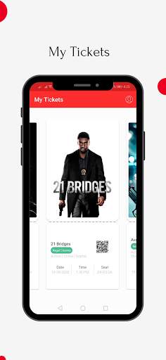 Movie Ticket Booking - My Tickets screenshot 8