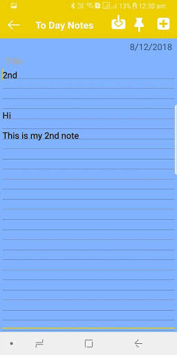 Note It screenshot 1