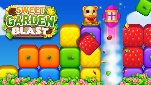 Sweet Garden Blast Puzzle Game screenshot 1