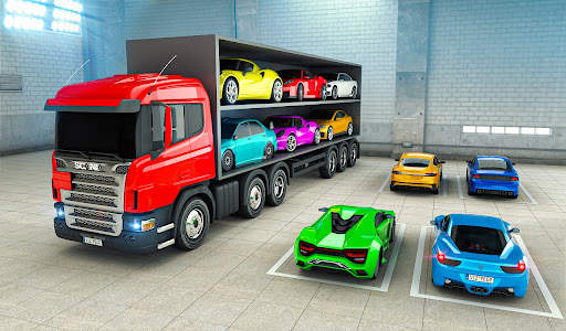 Offroad Transporter Car park screenshot 1